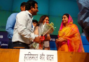 In conversation with Cabinet Minister Smt. Harsimrat Kaur Badal